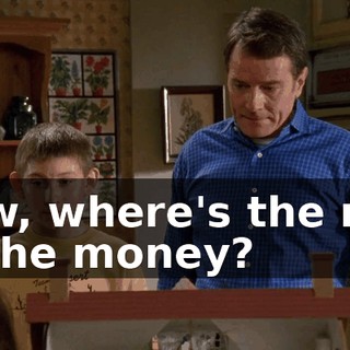 Now, where's the rest of the money?