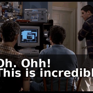 - Oh. Ohh! - This is incredible.