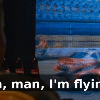 Oh, man, I'm flying.