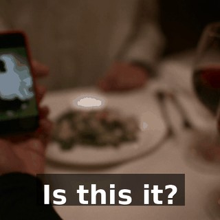 ♪ Is this it? ♪
