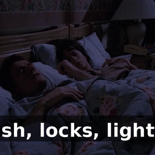 Trash, locks, lights...
