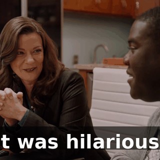 It was hilarious.