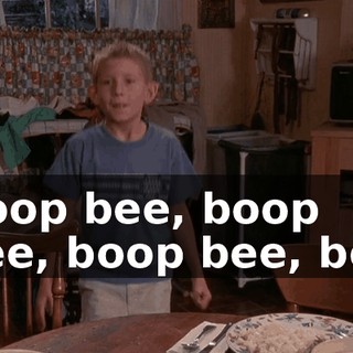 ♪ Boop bee, boop bee, boop bee, boo ♪