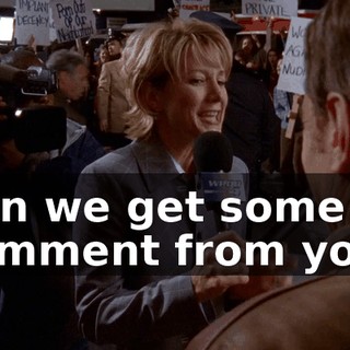 Can we get some comment from you?
