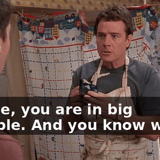 Reese, you are in big trouble. And you know what?