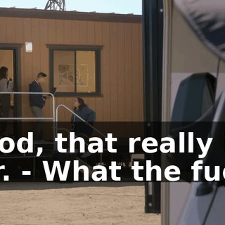 - God, that really is her. - What the fuck?