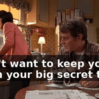 Don't want to keep you from your big secret trial.