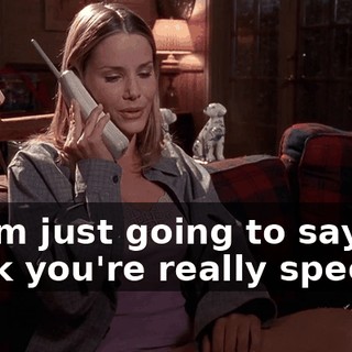 so I'm just going to say it. I think you're really special.