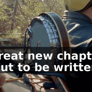 A great new chapter's about to be written,