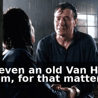not even an old Van Halen album, for that matter,