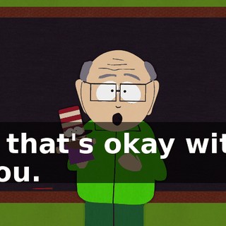 if that's okay with you.