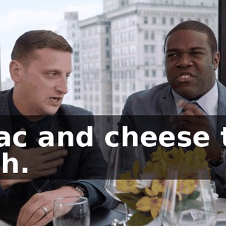 - Mac and cheese too, yeah.