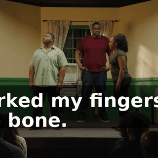 worked my fingers to the bone.