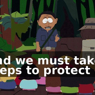 and we must take steps to protect it.