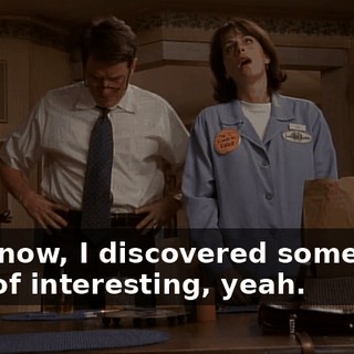 You know, I discovered something kind of interesting, yeah.