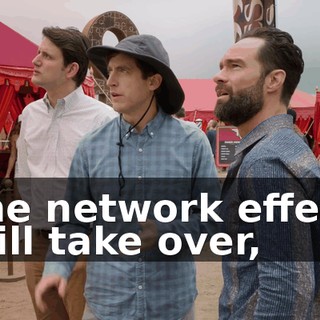 the network effect will take over,
