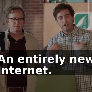 An entirely new Internet.