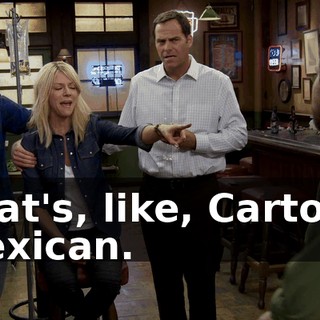 That's, like, Cartoon Mexican.