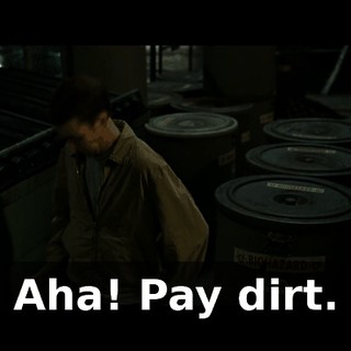 Aha! Pay dirt.