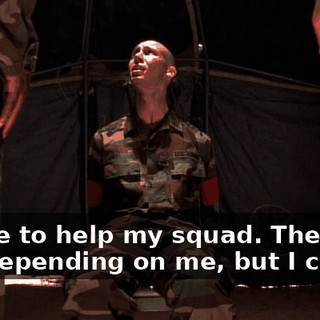 I have to help my squad. The guys are depending on me, but I can't!