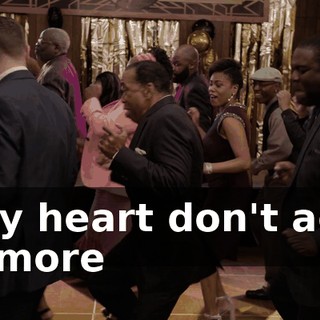 * My heart don't ache no more