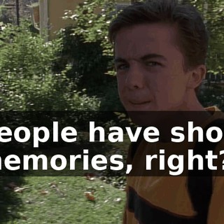 People have short memories, right?