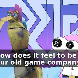 So, how does it feel to be back at your old game company?