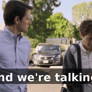 and we're talking.