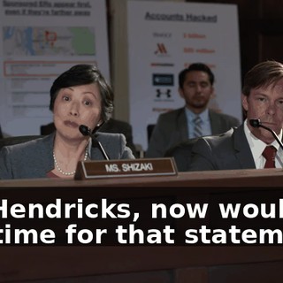 Mr. Hendricks, now would be the time for that statement.