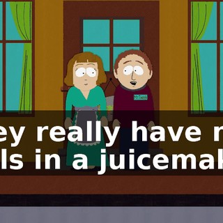 They really have my balls in a juicemaker.