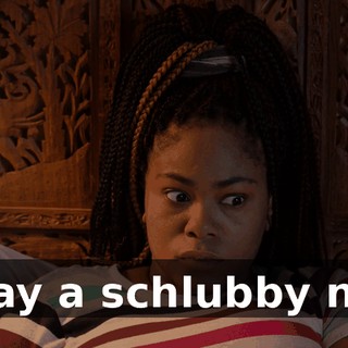 I play a schlubby nerd