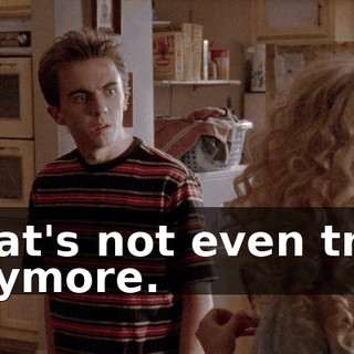 That's not even true anymore.