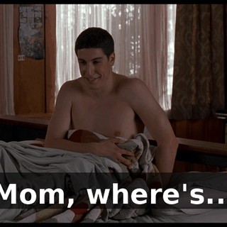 Mom, where's...
