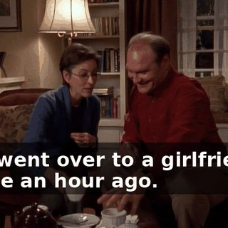 She went over to a girlfriend's house an hour ago.