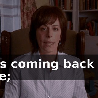 It's coming back to me;