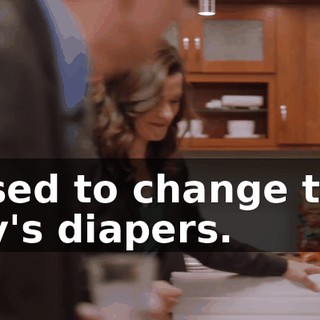I used to change that guy's diapers.