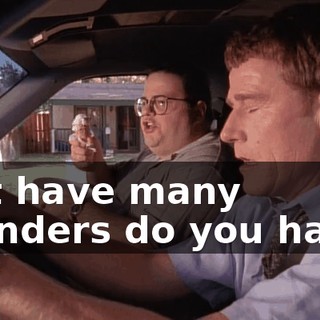 Just have many cylinders do you have?