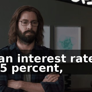 At an interest rate of 3.65 percent,