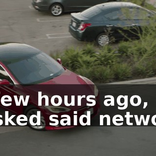 A few hours ago, I tasked said network