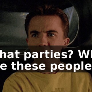 What parties? Who are these people?