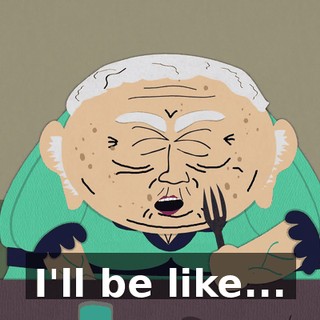 I'll be like...