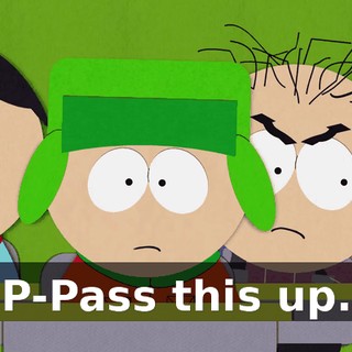 P-Pass this up.
