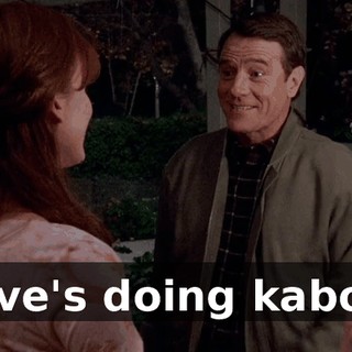 Steve's doing kabobs.