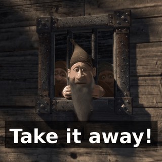 Take it away!