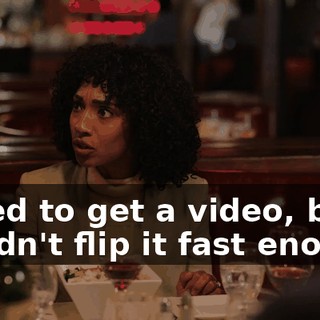 I tried to get a video, but I couldn't flip it fast enough.