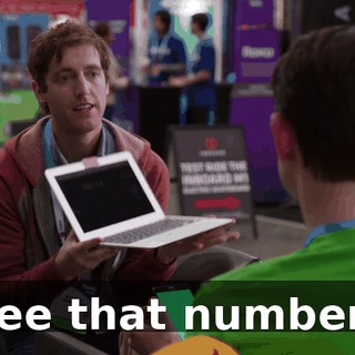 See that number?