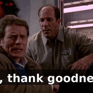 Oh, thank goodness.