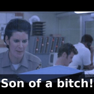 Son of a bitch!