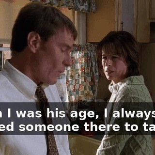 When I was his age, I always wanted someone there to talk to,