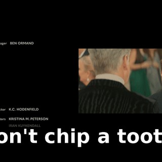 Don't chip a tooth.